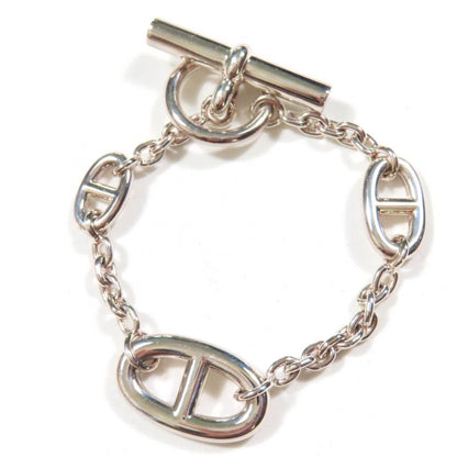 Hermes Farandole Bracelet SH Ag925 Chaine D'ancre Silver Weight