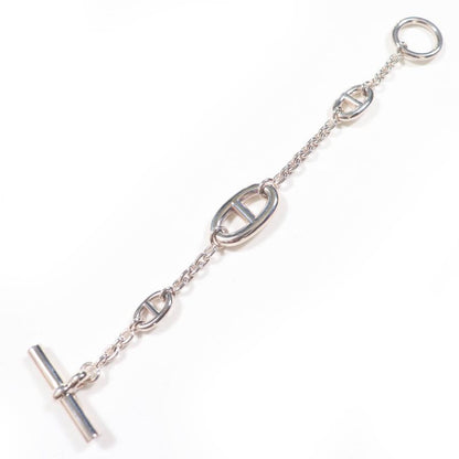 Hermes Farandole Bracelet SH Ag925 Chaine D'ancre Silver Weight