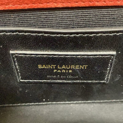Saint Laurent Paris Shoulder Bag Kate 354120 Red Mini Bag/chain Shoulder/metalli
