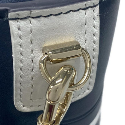 Dior/christian Dior Handbag Vibe Micro Bucket Bag Navy And White Mini Size /