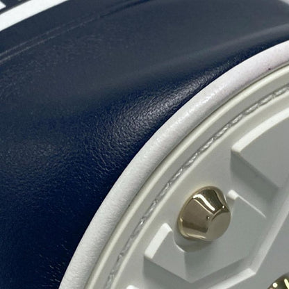 Dior/christian Dior Handbag Vibe Micro Bucket Bag Navy And White Mini Size /