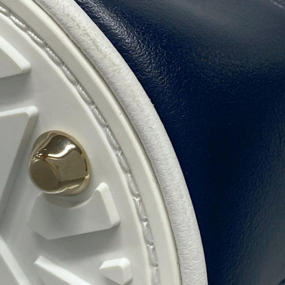 Dior/christian Dior Handbag Vibe Micro Bucket Bag Navy And White Mini Size /