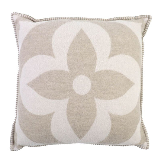 Louis Vuitton 2023 M79278 Flight Mode Cushion LV Medallion Wool Cashmere Beige