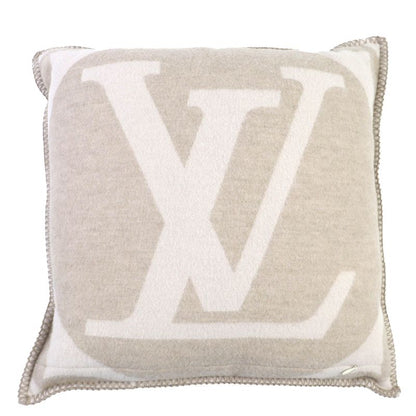 Louis Vuitton 2023 M79278 Flight Mode Cushion LV Medallion Wool Cashmere Beige