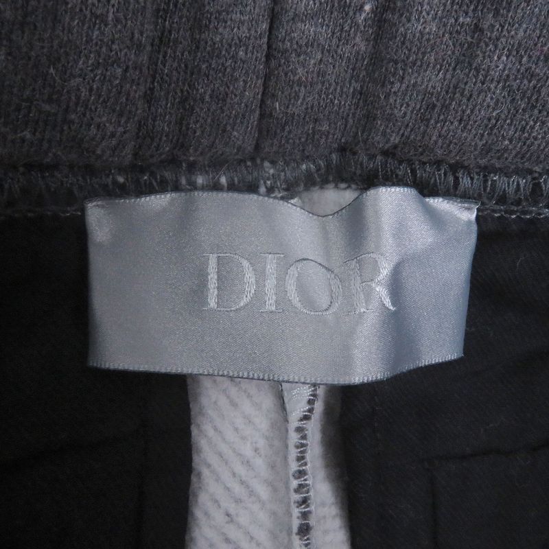 DIOR Homme 243j130a0802 Camel Blend Sweatpants Jogger Pants Easy Pants Grey XS