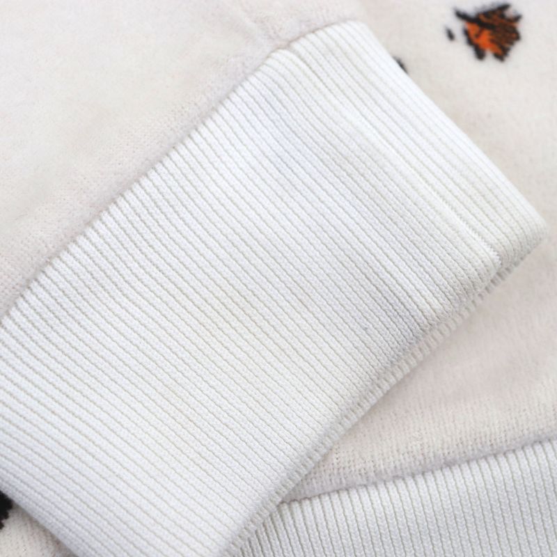 Louis Vuitton 19AW NEW Walkers New Walkers Print Pile Pullover Hoodie White M