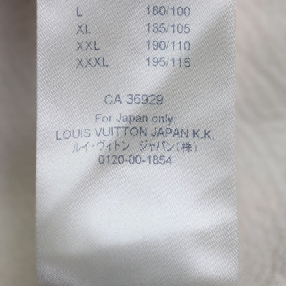 Louis Vuitton 19AW NEW Walkers New Walkers Print Pile Pullover Hoodie White M