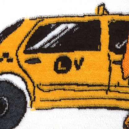 Louis Vuitton 19AW NEW Walkers New Walkers Print Pile Pullover Hoodie White M