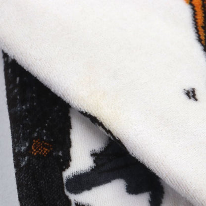 Louis Vuitton 19AW NEW Walkers New Walkers Print Pile Pullover Hoodie White M