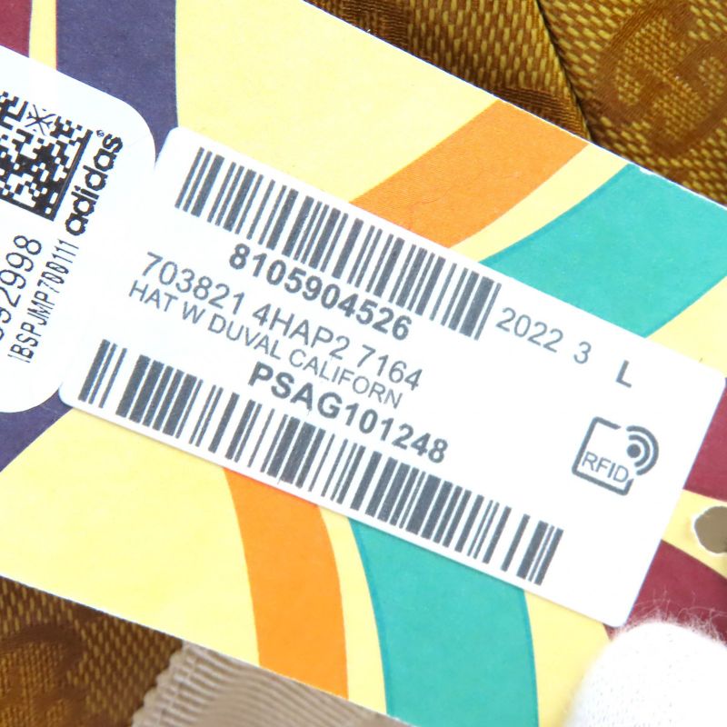 Gucci×adidas Gucci×adidas 22AW 703821 Trefoil GG Pattern Wide Brim Bucket Hat