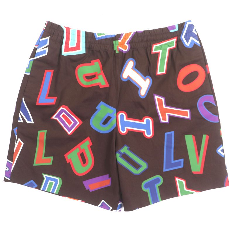 Louis Vuitton NBA Louis Vuitton NBA 21AW Basketball Letters Shorts Half Pants