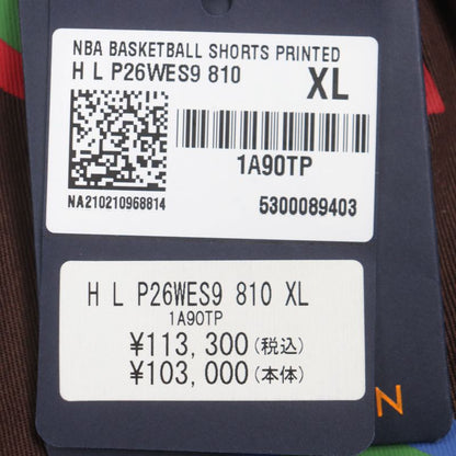 Louis Vuitton NBA Louis Vuitton NBA 21AW Basketball Letters Shorts Half Pants