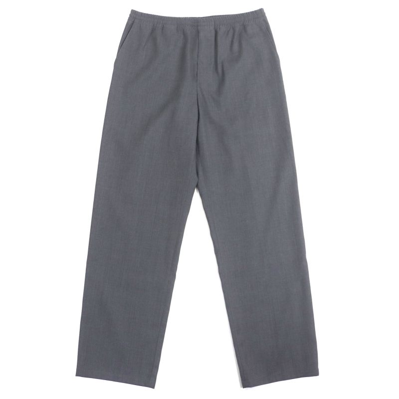 Louis Vuitton 22AW Wool Cotton Embossed Karakoram Pajama Trousers Pants Gray