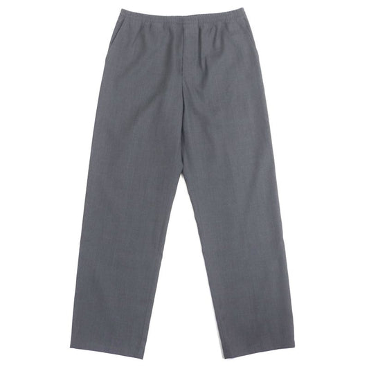 Louis Vuitton 22AW Wool Cotton Embossed Karakoram Pajama Trousers Pants Gray