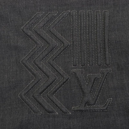 Louis Vuitton 22AW Wool Cotton Embossed Karakoram Pajama Trousers Pants Gray