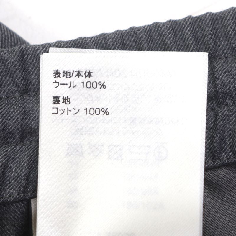 Louis Vuitton 22AW Wool Cotton Embossed Karakoram Pajama Trousers Pants Gray