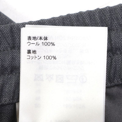 Louis Vuitton 22AW Wool Cotton Embossed Karakoram Pajama Trousers Pants Gray