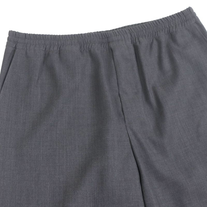 Louis Vuitton 22AW Wool Cotton Embossed Karakoram Pajama Trousers Pants Gray