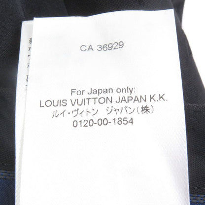 Louis Vuitton 22SS Monogram Embossed Logo Total Pattern Slacks Pants Black 38