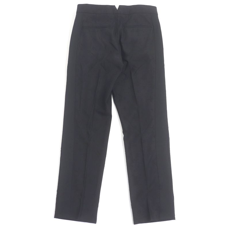 Louis Vuitton 22SS Monogram Embossed Logo Total Pattern Slacks Pants Black 38