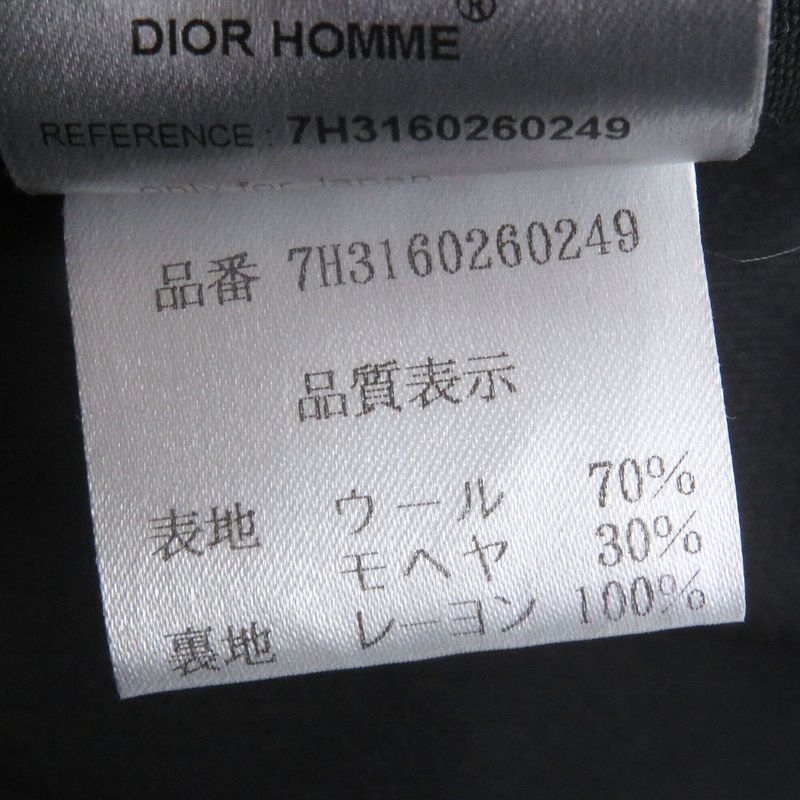 DIOR Homme DIOR Homme 7h3160260249 Mohair Blend 07AW Eddy Season Long Length