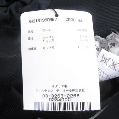 DIOR Homme DIOR Homme 8h3131360687 Long Jacket Chester Coat Black 44 With