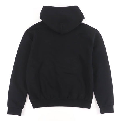 Louis Vuitton 24SS Cotton Embroidered Jersey Faux Pearl Zip Hoodie Black S With