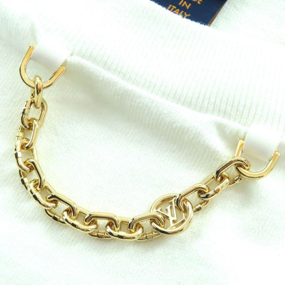 Louis Vuitton 24SS 100% Cotton LV Chain Logo Patch Crew Neck Short Sleeve