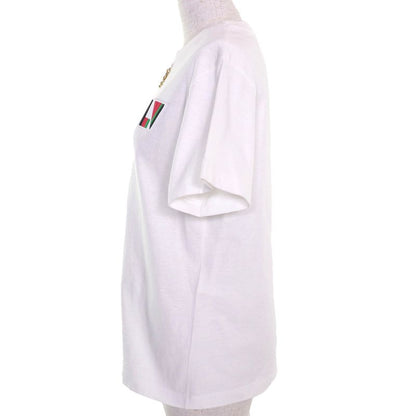 Louis Vuitton 24SS 100% Cotton LV Chain Logo Patch Crew Neck Short Sleeve