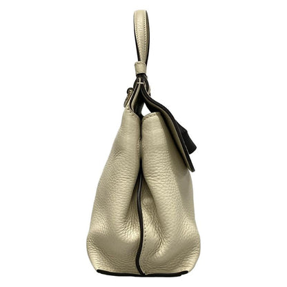 Gucci Handbag Bamboo Classic 370831 Ivory Leather