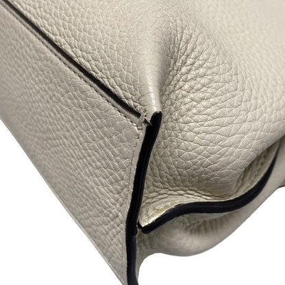 Gucci Handbag Bamboo Classic 370831 Ivory Leather