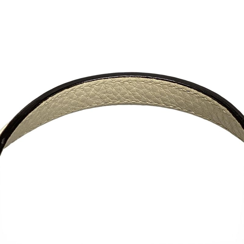 Gucci Handbag Bamboo Classic 370831 Ivory Leather