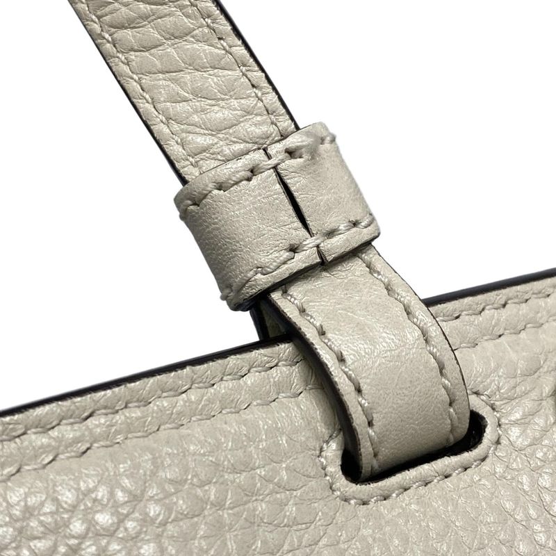 Gucci Handbag Bamboo Classic 370831 Ivory Leather