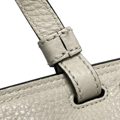 Gucci Handbag Bamboo Classic 370831 Ivory Leather