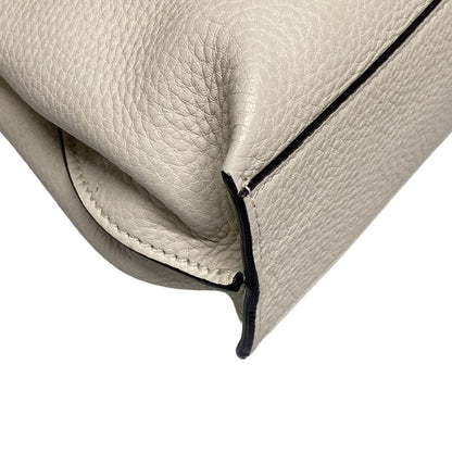 Gucci Handbag Bamboo Classic 370831 Ivory Leather