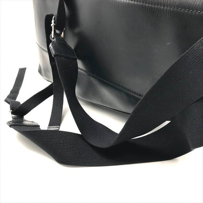 Guccissima Sherry Line Leather Backpack Black Travel Bag