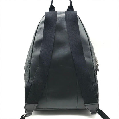 Guccissima Sherry Line Leather Backpack Black Travel Bag