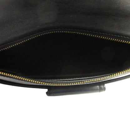 Good Christian Dior Double 2way Shoulder Bag Clutch Crossbody Calf Leather