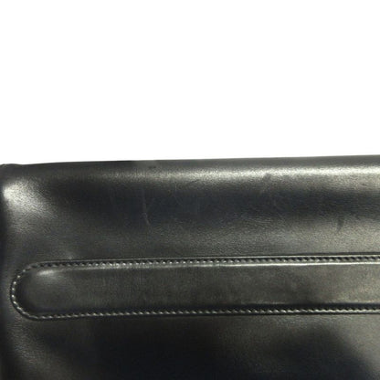 Good Christian Dior Double 2way Shoulder Bag Clutch Crossbody Calf Leather