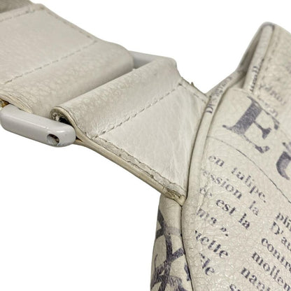 Dior/christian Dior Shoulder Bag Saddle Bag 1adpo093ywl_h51e White And Gray