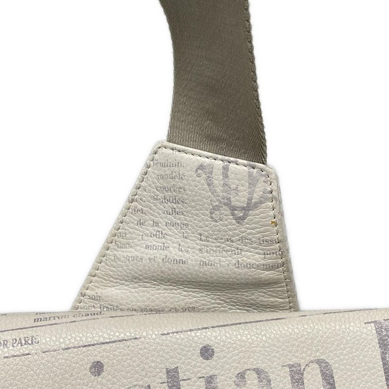 Dior/christian Dior Shoulder Bag Saddle Bag 1adpo093ywl_h51e White And Gray