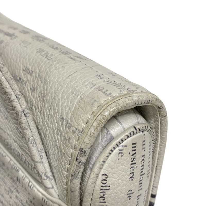 Dior/christian Dior Shoulder Bag Saddle Bag 1adpo093ywl_h51e White And Gray