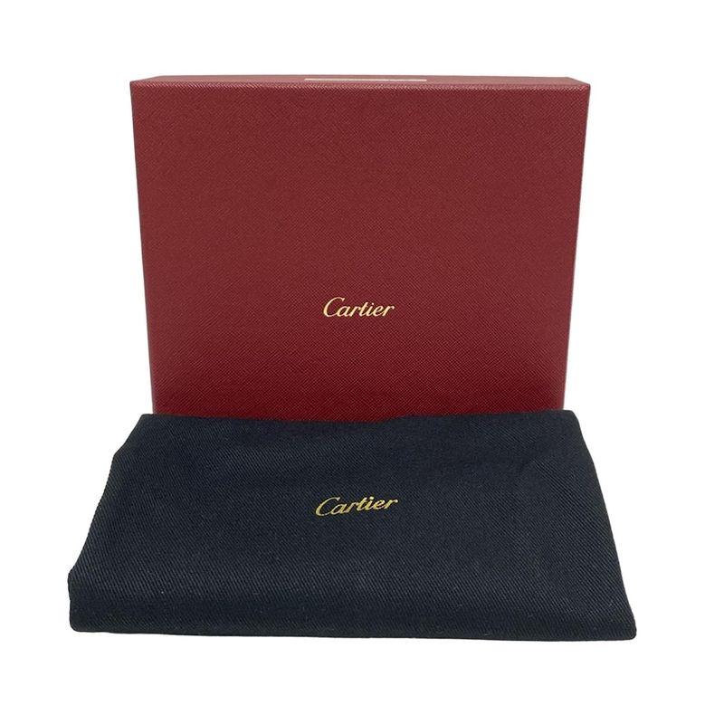 Cartier Shoulder Bag Panthère De Cartier Micro Chain Bag Red Mini Bag Leather