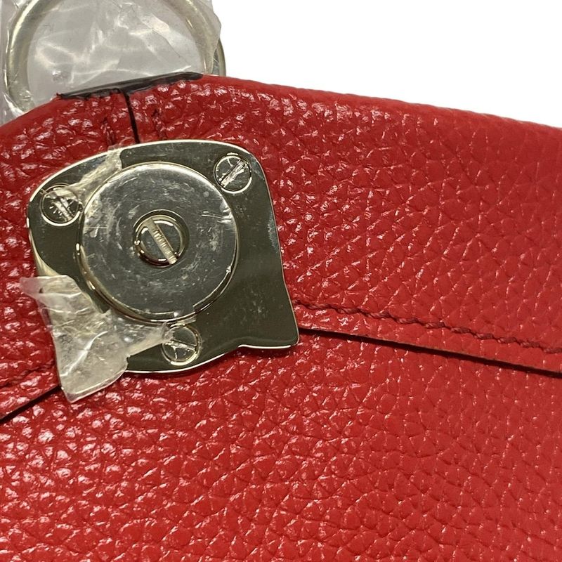 Cartier Shoulder Bag Panthère De Cartier Micro Chain Bag Red Mini Bag Leather