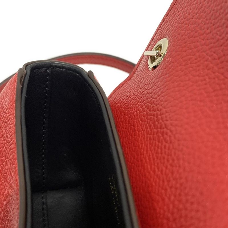 Cartier Shoulder Bag Panthère De Cartier Micro Chain Bag Red Mini Bag Leather