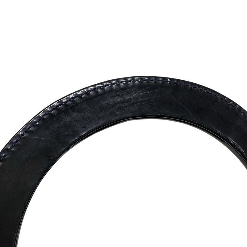 Dior/christian Dior Handbag Lady Dior Medium Bag Dark Navy Leather