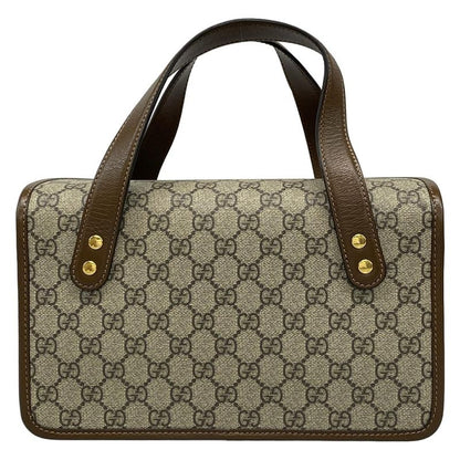 Gucci Handbag Horsebit 1955 Small Top Handle Bag/gg Plus GG Supreme 627323 Dark