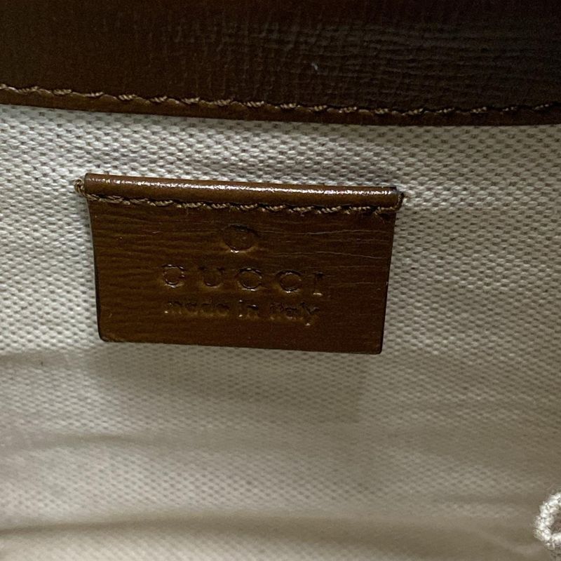 Gucci Handbag Horsebit 1955 Small Top Handle Bag/gg Plus GG Supreme 627323 Dark