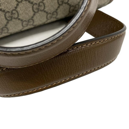 Gucci Handbag Horsebit 1955 Small Top Handle Bag/gg Plus GG Supreme 627323 Dark