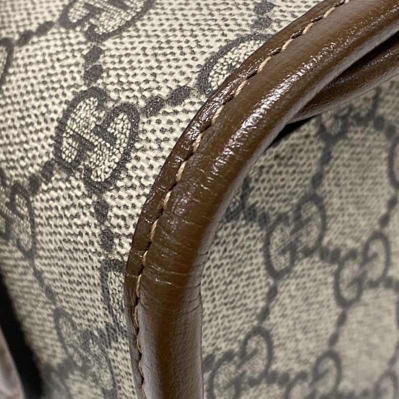 Gucci Handbag Horsebit 1955 Small Top Handle Bag/gg Plus GG Supreme 627323 Dark